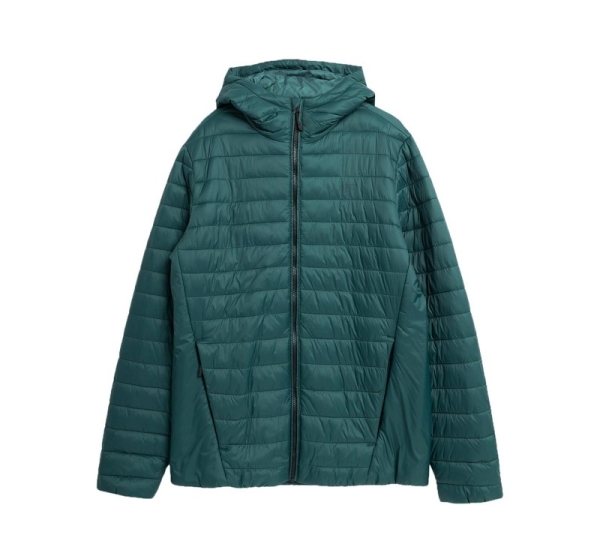 Men's down jacket 4F M240 green 4FAW23TDJAM240 41S