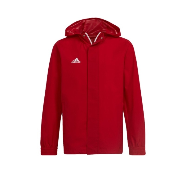adidas Entrada 22 All-Weather Jacket Red IK4013