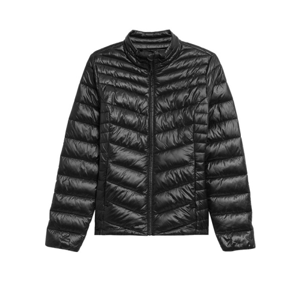Women's jacket 4F deep black H4Z21 KUDP002 20S