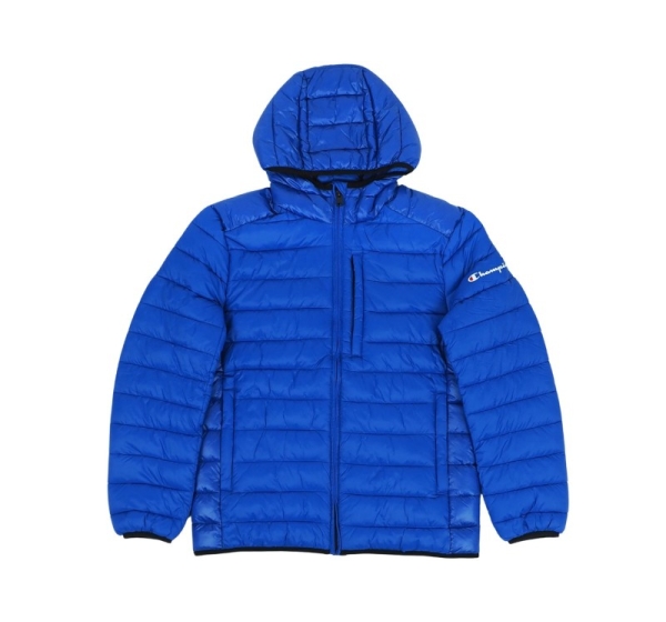 Men's Champion Hooded Jacket Blue 220340 BS008 M