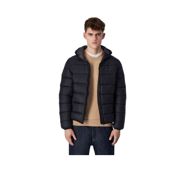 Men's Champion Hooded Jacket Black 220342 KK001 XL