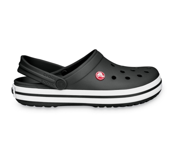 Crocs Crocband Clogs Unisex Black, White