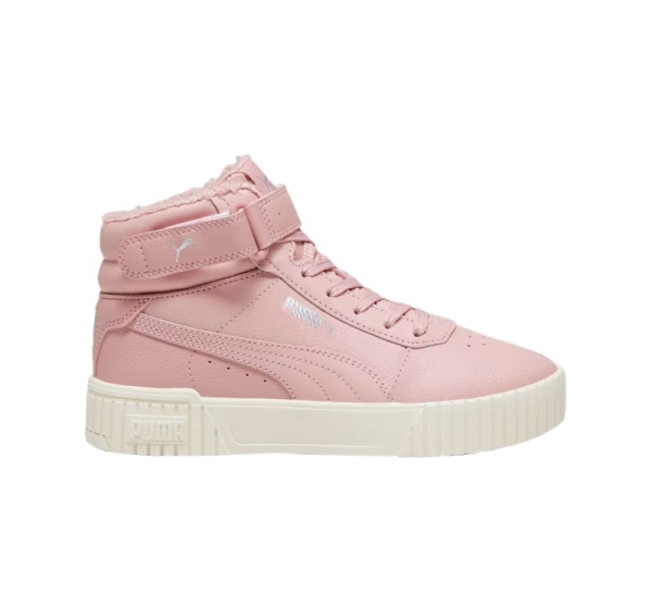 Puma Carina 2.0 Mid WTR Kids Shoes Pink 387380 03