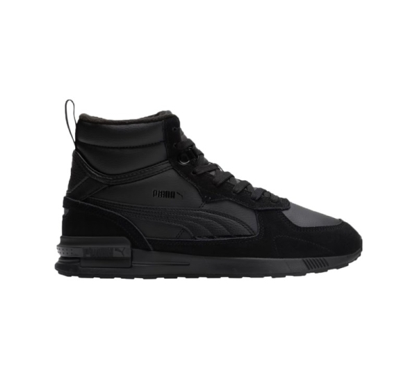 Men's Puma Graviton Mid Shoes Black 383204 01