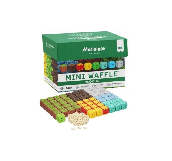 Marioinex Mini Waffle building blocks, 502 pieces