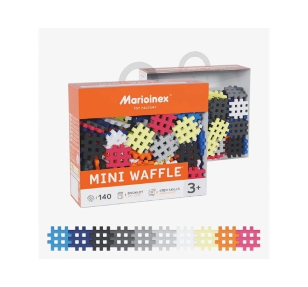 Marioinex Mini Waffle Building Blocks Set 2, 140 pieces