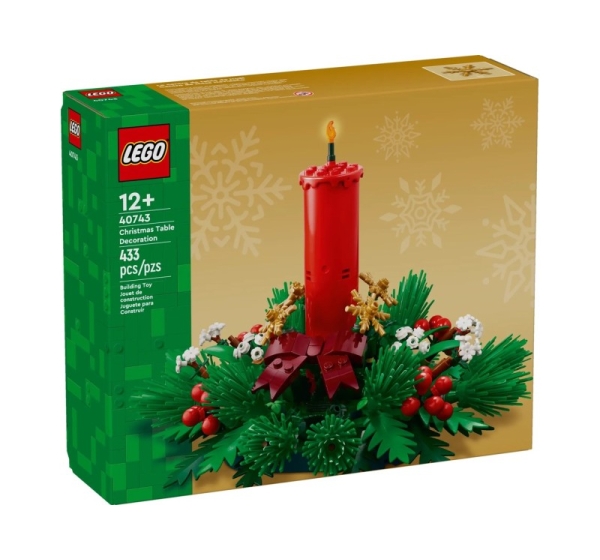LEGO 40743 Christmas Table Decoration