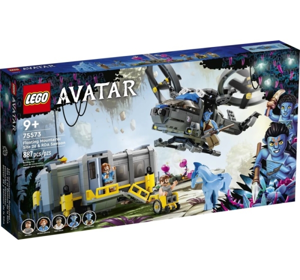 LEGO AVATAR 75573 FLOATING MOUNTAINS: SITE 26 & RDA SAMSON