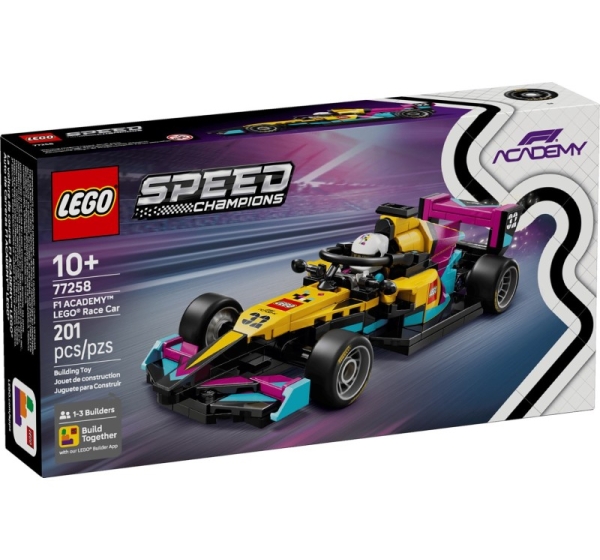 LEGO SPEED CHAMPIONS 77258 F1 ACADEMY LEGO Race Car