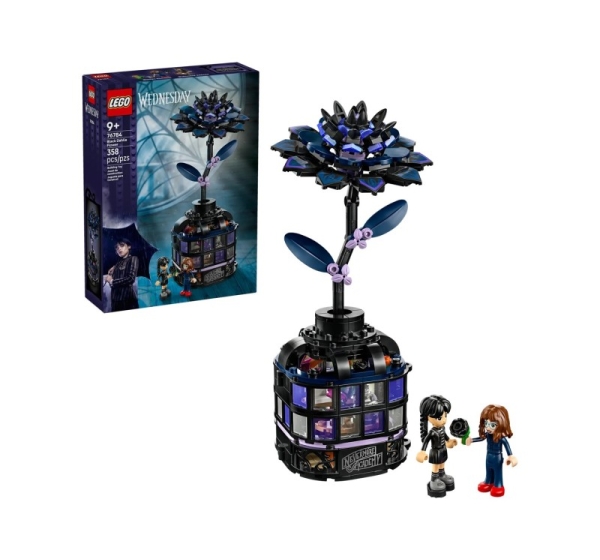 LEGO WEDNESDAY 76784 Black Dahlia Flower