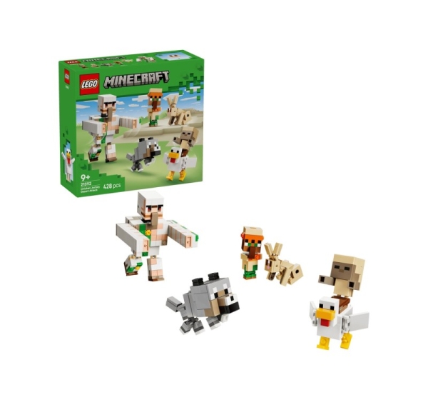 LEGO MINECRAFT 21592 Chicken Jockey Desert Attack