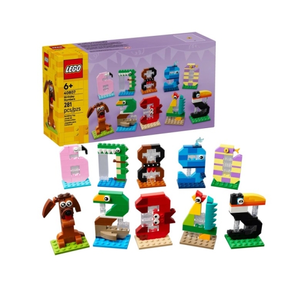 LEGO 40807 Birthday Numbers