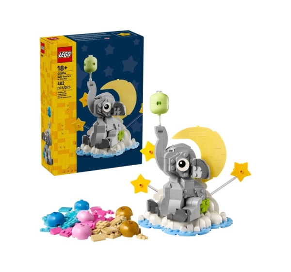 LEGO 40814 Baby Elephant in the Sky