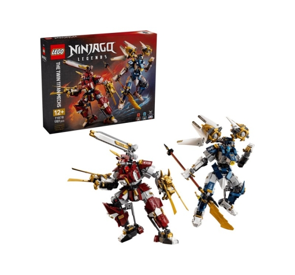 LEGO NINJAGO 71870 The Twin Titan Mechs
