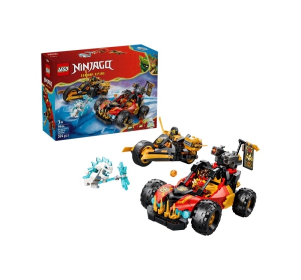 LEGO NINJAGO 71864 Kai and Cole's Combiner Vehicles