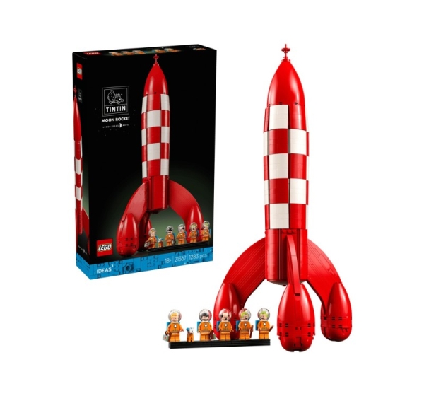 LEGO IDEAS 21367 Tintin Moon Rocket