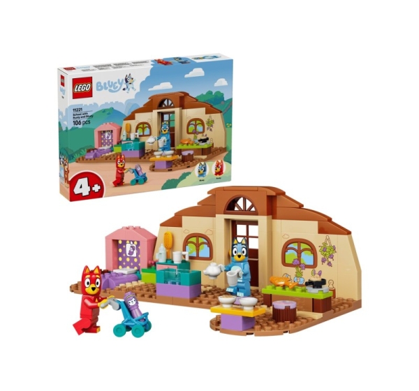 LEGO BLUEY 11221 School with Rusty and Bluey