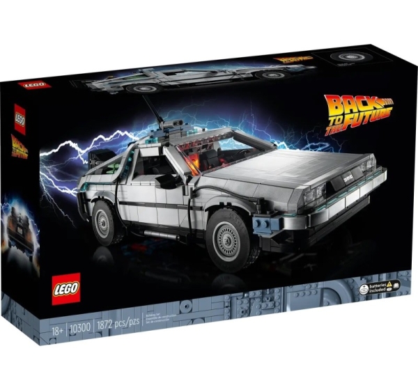 LEGO ICONS 10300 TIME MACHINE FROM BACK TO THE FUTURE