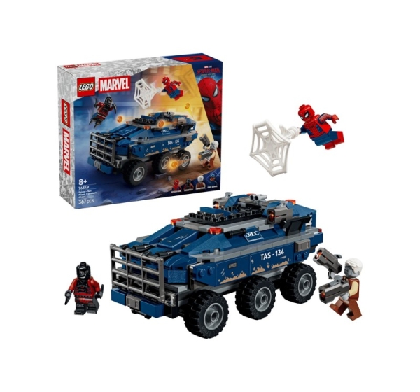 LEGO MARVEL 76349 Spider-Man Prison Transport Chase