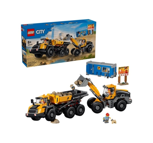 LEGO CITY 60494 Dump Truck and Front End Loader