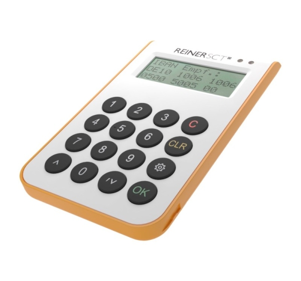 Reiner SCT cyberJack one smart card reader USB White, Yellow