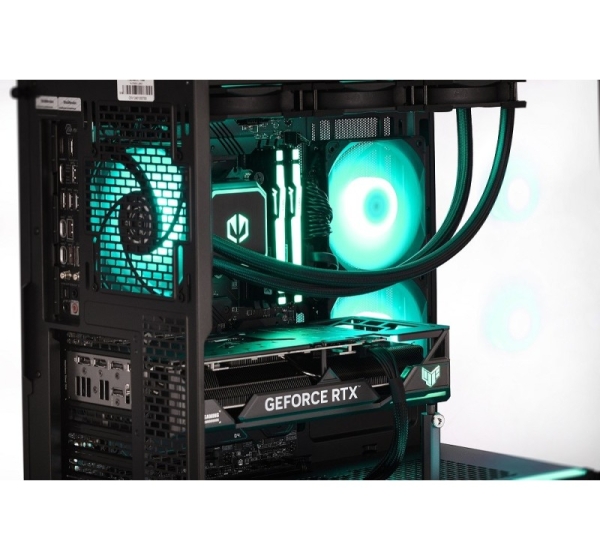 Actina 5901443416548 PC AMD Ryzen™ 7 7800X3D 32 GB DDR5-SDRAM 2 TB SSD NVIDIA GeForce RTX 5080 Midi Tower Black