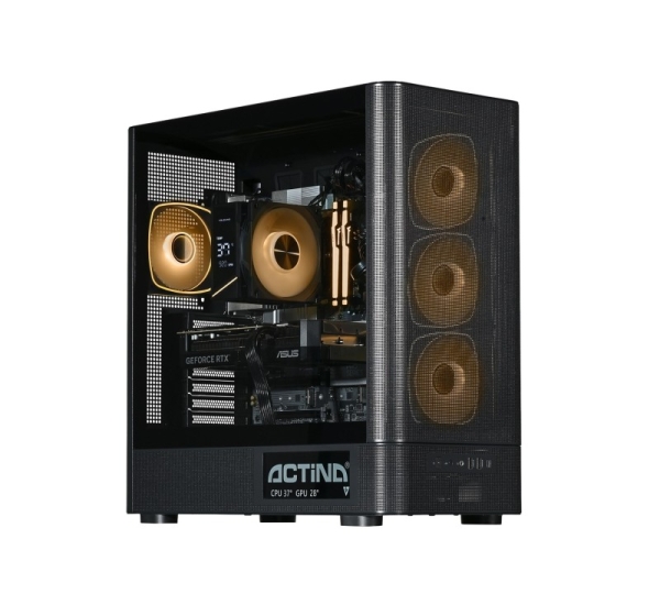 Actina 5901443441922 PC Intel Core Ultra 5 250KF Plus 32 GB DDR5-SDRAM 1 TB SSD NVIDIA GeForce RTX 5070 Midi Tower Black