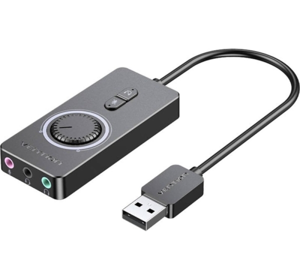 Vention 1m USB 2.0 external sound card