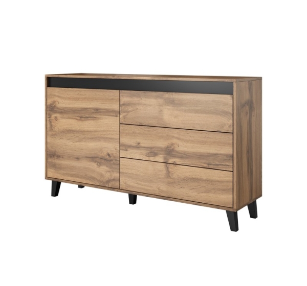 Cama chest of drawers NORD wotan oak/antracite