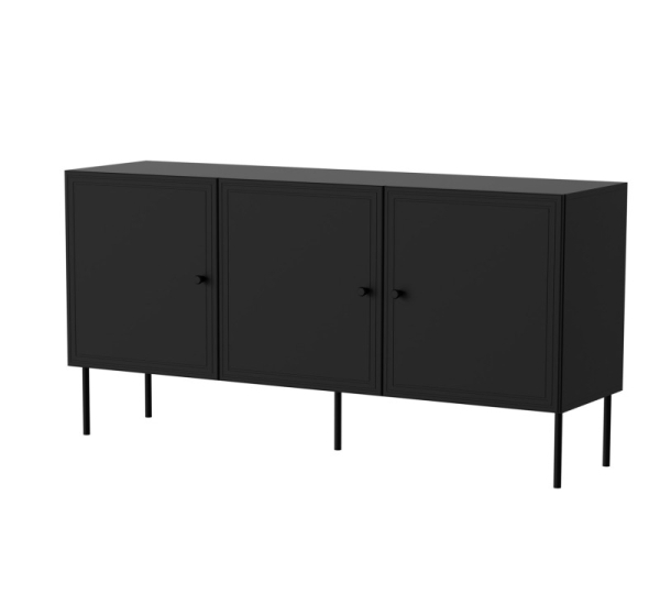 Cama 3D chest of drawers PALAZZO BIS 151x40x75 matte black