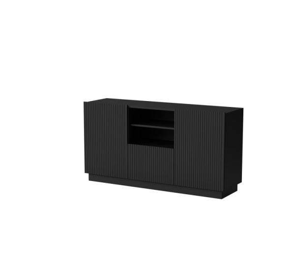 Cama LIVERTI chest of drawers 150x42x78 black