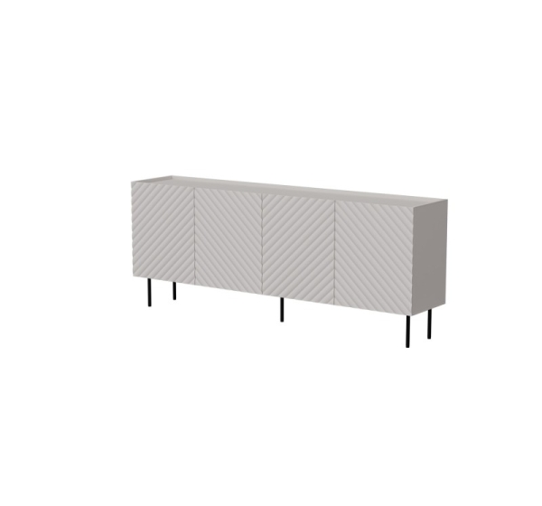 Cama LUCCA 4D chest of drawers 200x40x80 cashmere