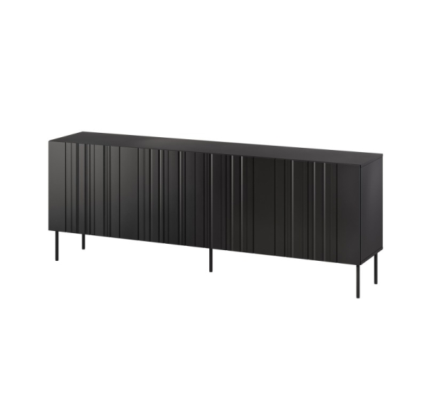 Cama Chest of drawers ISLA 200x40x75 matte black