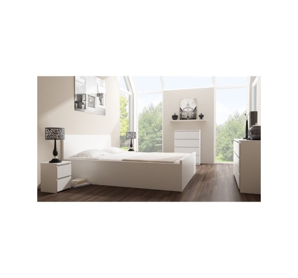 Topeshop M6 140 BIEL 2X3 chest of drawers