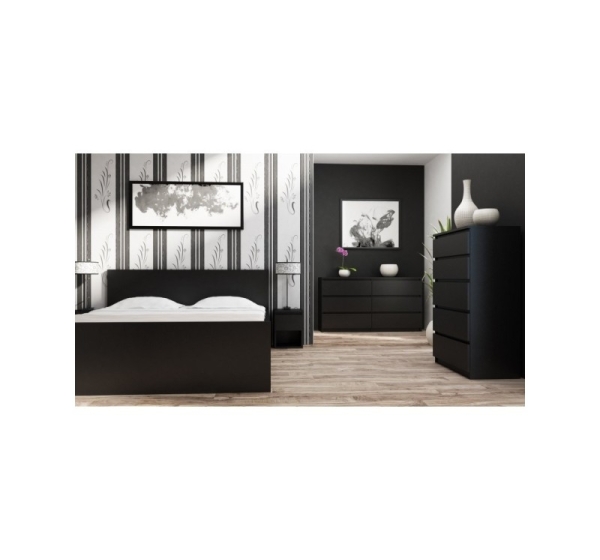 Topeshop M6 140 CZAR 2X3 chest of drawers