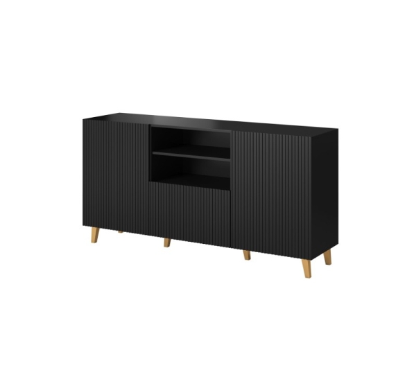 Cama Commode PAFOS 150x42x82 Black matt