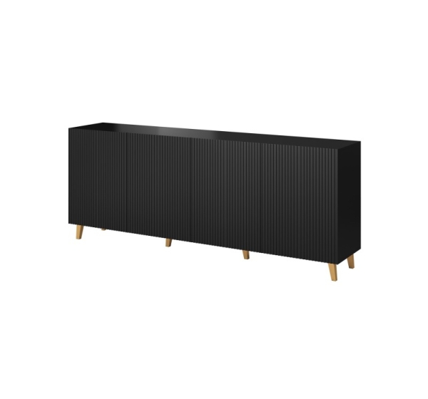 Cama Commode PAFOS 200x42x82 Black matt