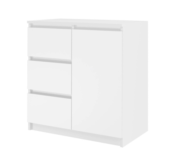 Topeshop 1D3S BIEL KPL chest of drawers