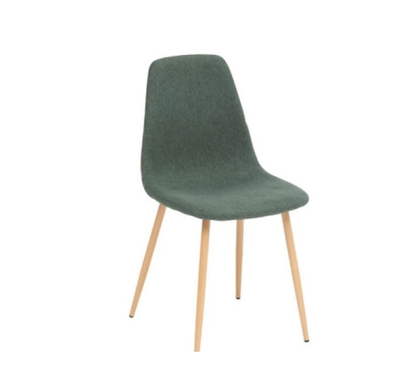 DINING CHAIR ROKA GREEN 45X51X87