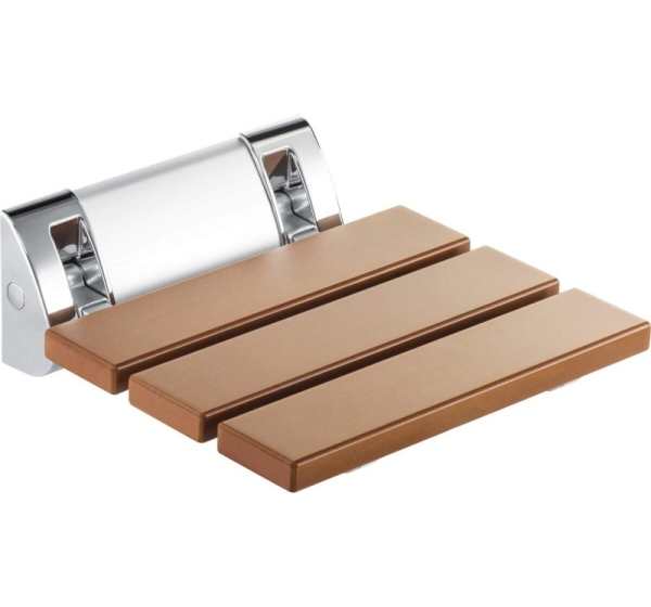 Folding wall seat