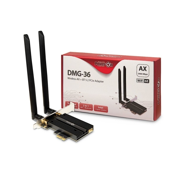 Inter-Tech DMG-36 Internal WLAN / Bluetooth 5400 Mbit/s