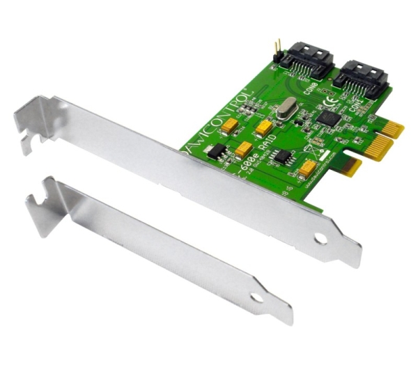 Dawicontrol DC-600e RAID RAID controller PCI Express 2.0 6 Gbit/s
