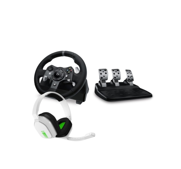 G920 DRIVING FORCE RACING WHEEL/BDL WHITE EMEA-914 G920 + A10