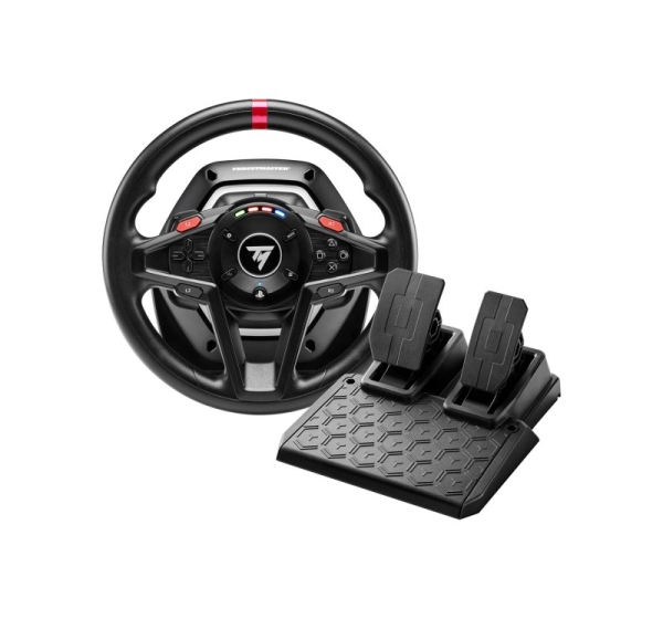 Thrustmaster T128 Black USB Steering wheel + Pedals Analogue PC, PlayStation 4, PlayStation 5