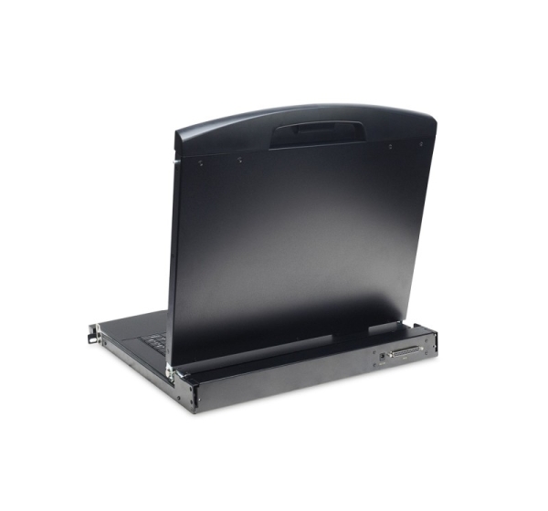 Digitus 19" LCD KVM console, 8-port VGA, German keyboard