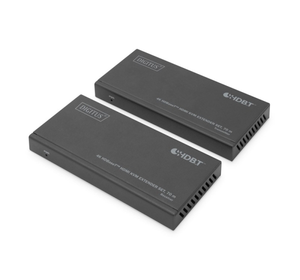 Digitus 4K HDBaseT™ HDMI KVM Extender Set, 70 m