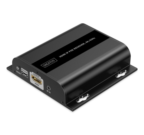 Digitus HDMI IP PoE receiver, 4K/60Hz