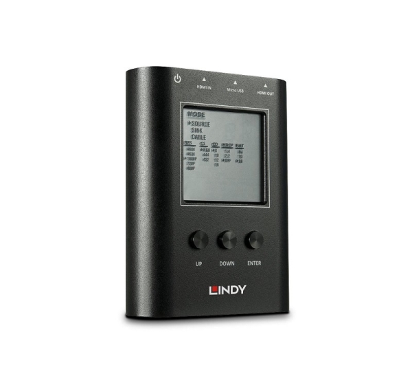 Lindy HDMI 2.0 18G Signal Analyser and Generator