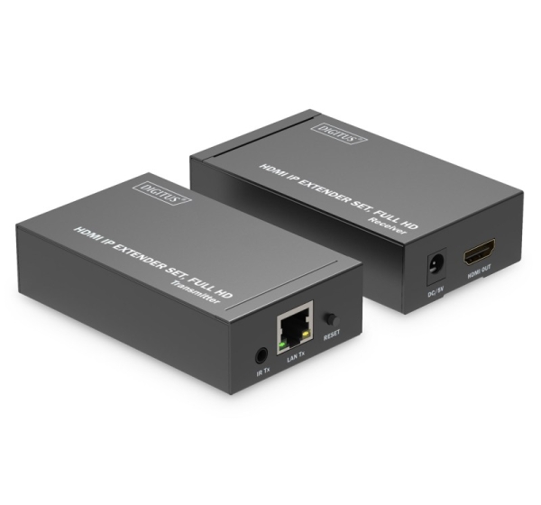 Digitus HDMI IP Extender Set, Full HD