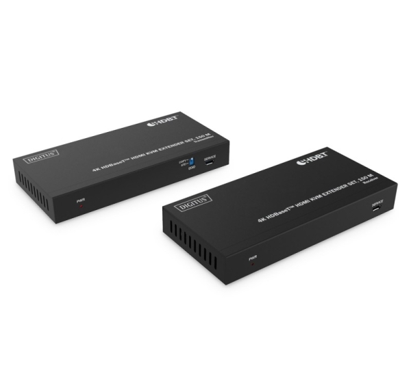 Digitus 4K HDBaseTTM HDMI KVM extender set, 150 m